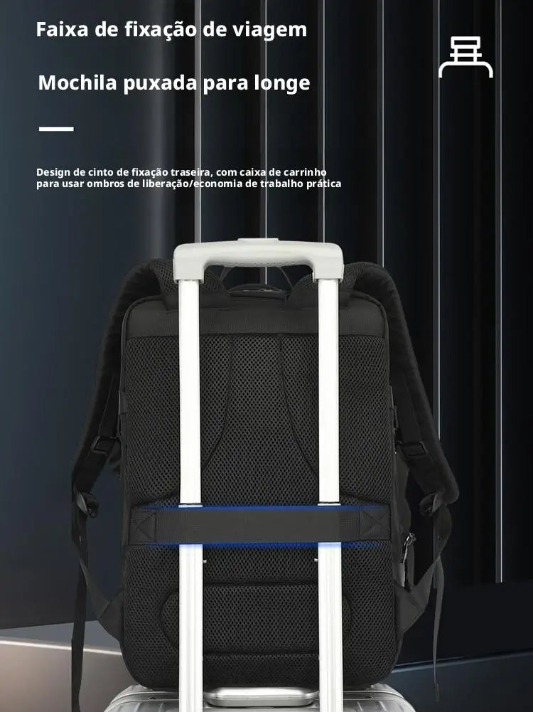 Unisex backpack (large capacity, combination lock, water resistant)