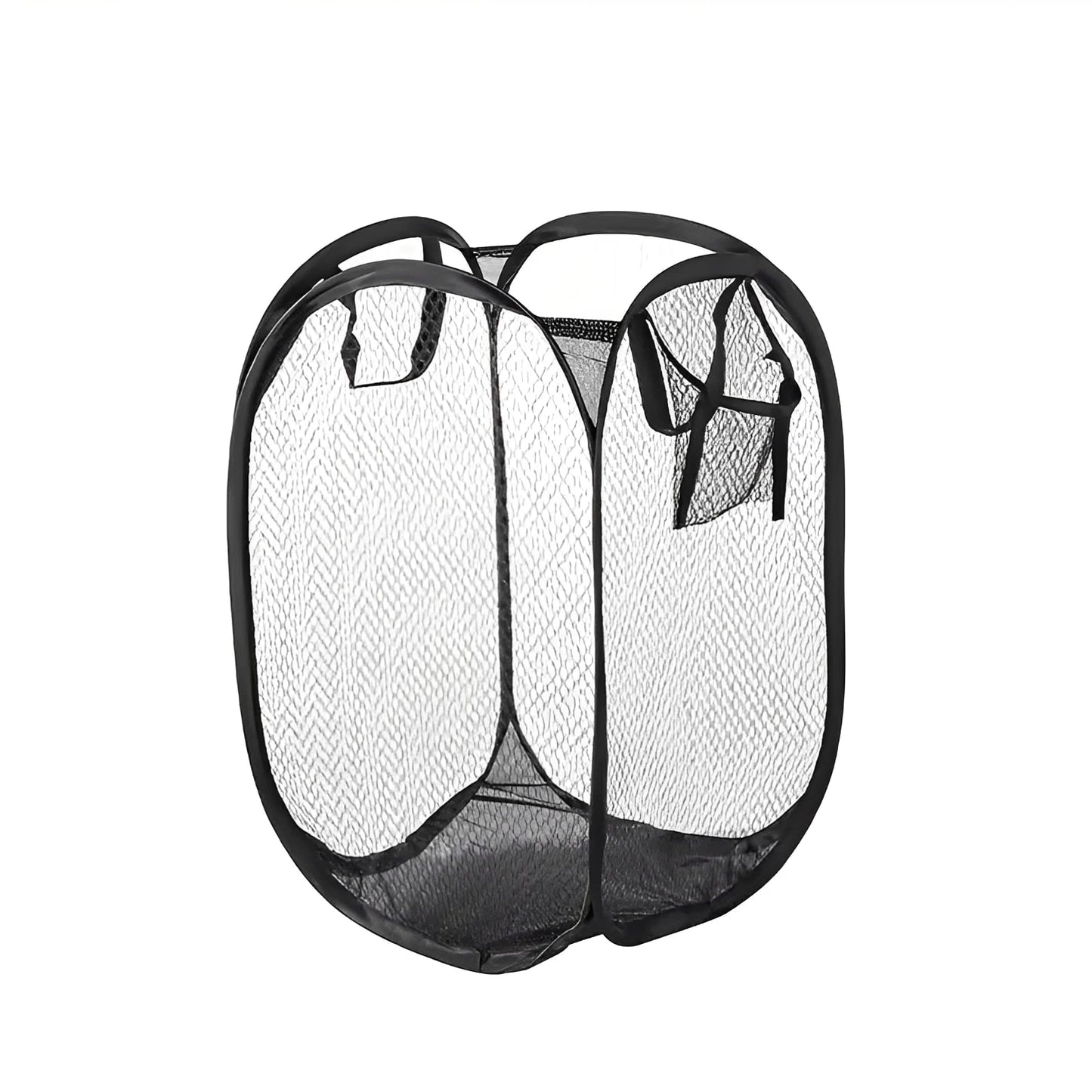 Mesh Pop-up Laundry Basket, Laundry Basket, Foldable Dirty Clothes Storage Basket, Large Capacity Storage Basket